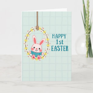 Faux Gold Easter Celebration Card
