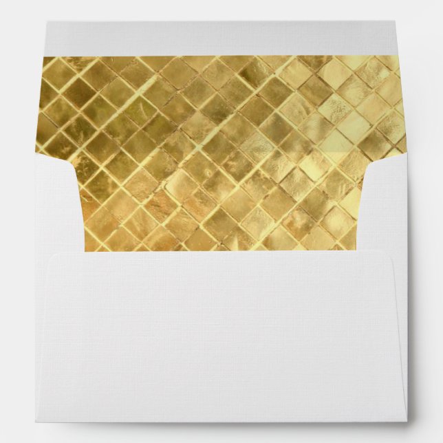 Faux Gold Envelope (Back (Bottom))