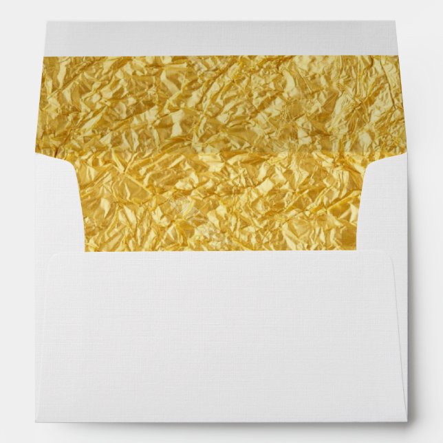 Faux Gold Envelope (Back (Bottom))