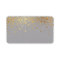 Faux Gold Foil Confetti Dots Elegant Place Cards