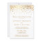 Faux Gold Foil Elegant Engagement Party Invitation