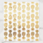 Faux Gold Foil Pineapple Pattern Envelope Liner