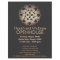 Faux Gold Leaf Lotus Health and Wellness Flyer