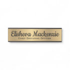 Faux Gold Office Door Sign Signs  Name Plate