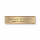 Faux Gold Office Door Sign Signs Name Plate