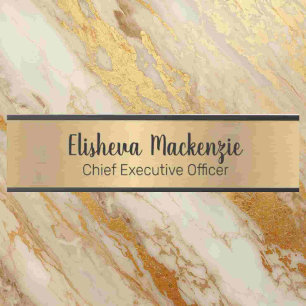 Faux Gold Office Door Sign Signs Name Plate