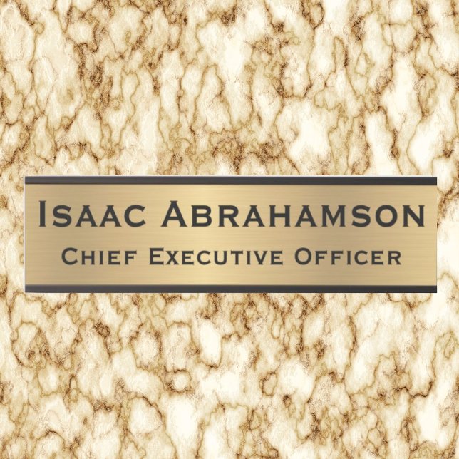 Faux Gold Office Door Sign Signs  Name Plate (Creator Uploaded)