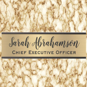 Faux Gold Office Door Sign Signs  Name Plate