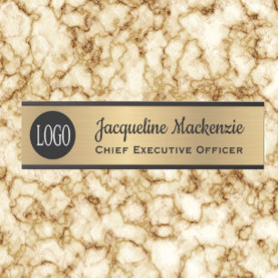 Faux Gold Office Door Sign Signs  Name Plate