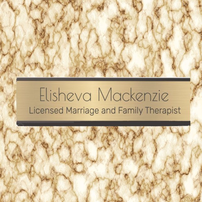 Faux Gold Office Door Sign Signs  Name Plate  (Creator Uploaded)