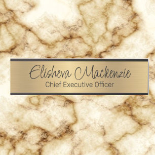 Faux Gold Office Door Sign Signs Name Plate