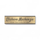 Faux Gold Office Door Sign Signs Name Plate