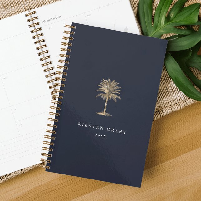 Faux Gold Palm Tree Logo Planner (Creator Uploaded)