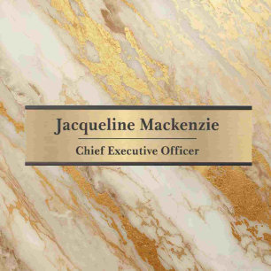 Faux Gold   Professional Office Door Sign
