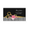 Faux Gold Scissors Pink Floral Salon Appointment