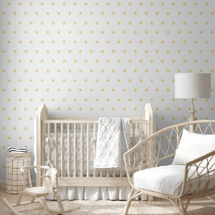 Faux Gold Stars Nursery Kids Room Home Wall Decor