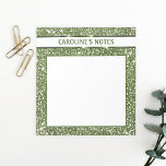 Faux Green Glitter Texture Look With Custom Text Notepad<br><div class="desc">Destei's digitally created green colour glitter texture design together with a personalizable text area. PLEASE NOTICE: THERE IS NO REAL GLITTER ON THIS ITEM. THE DESIGN IS A DIGITAL IMAGE AND IT WILL BE PRINTED ON THE PRODUCT.</div>