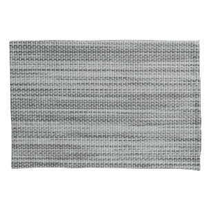 Faux Grey Fabric Pillow Case