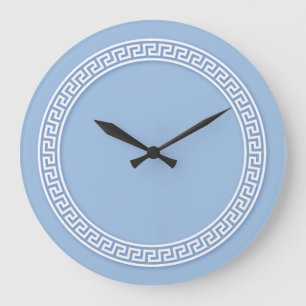 Faux Jasperware Large Clock
