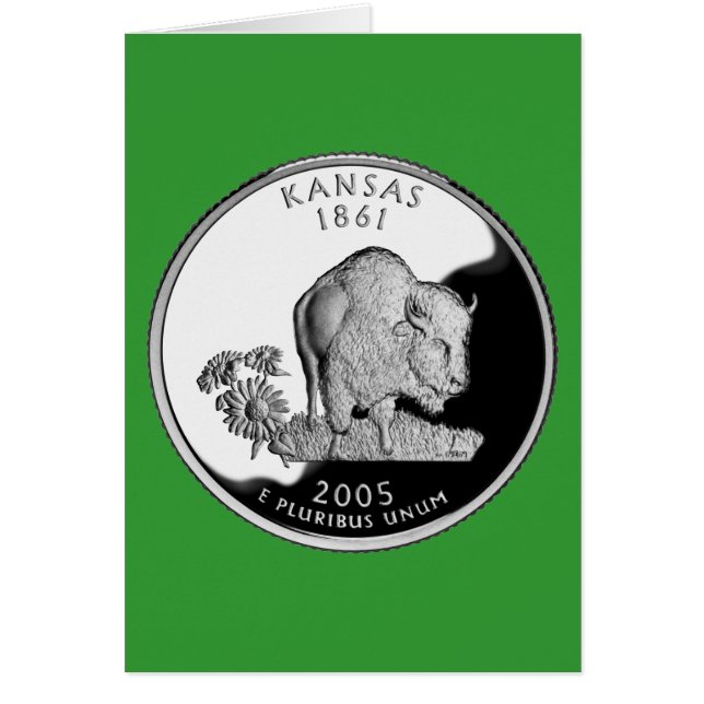 Faux Kansas State Quarter (Front)