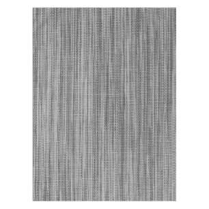 Faux Knitted Grey Tablecloth