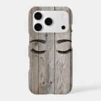 Faux lashes Wood Texture