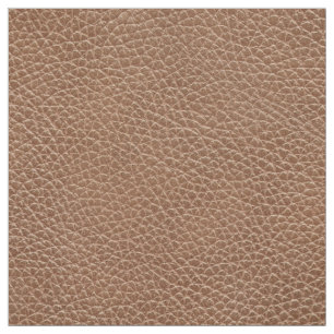 Faux Leather Natural Brown Fabric