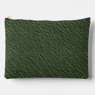 Faux Leather Print  Accessory Pouch