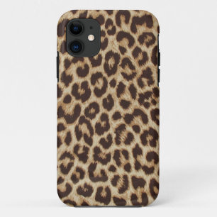Faux Leopard Fur iPhone 11 Case