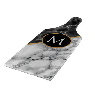 Faux Marble Cutting Board Personalised Monogram