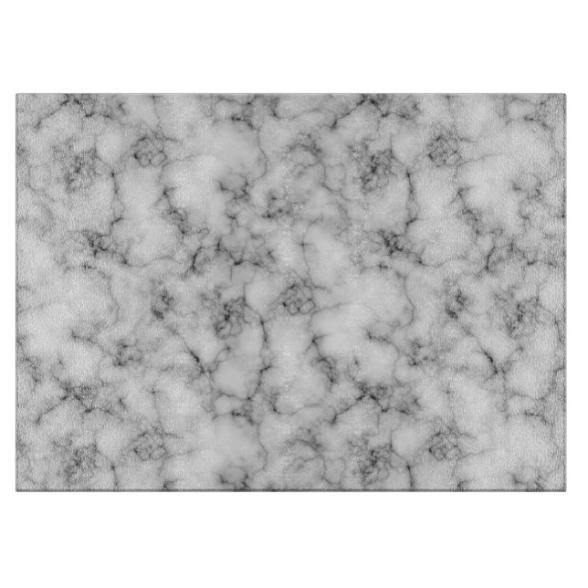 Faux Marble Glass Cutting Board (Front)