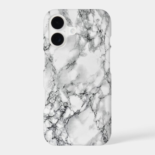 Faux Marble iPhone Case (Back)