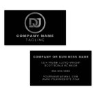 Faux Metal Modern Minimalist Cool DJ