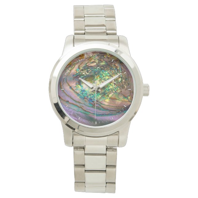 Faux Mother Of Pearl eWatch Watch (Front)