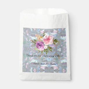 Faux Mother of Pearl Favour Bags