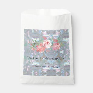 Faux Mother of Pearl Favour Bags