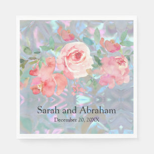 Faux Mother of Pearl Napkin
