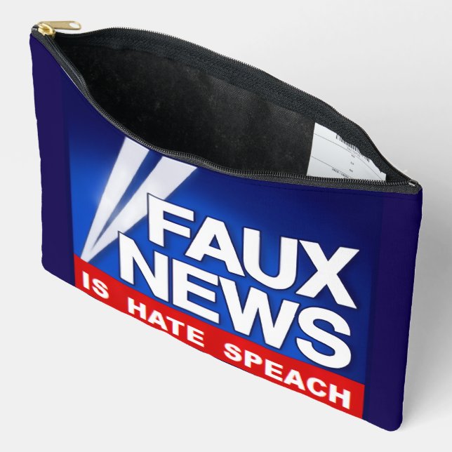 Faux News Accessory Pouch (Open)