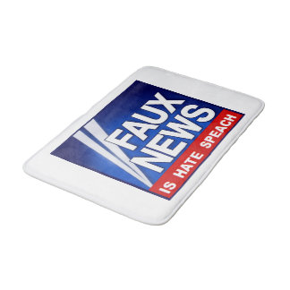 Faux News Bath Mat