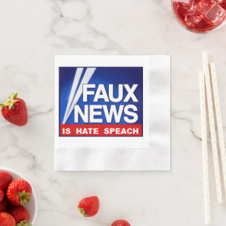 Faux News Napkin