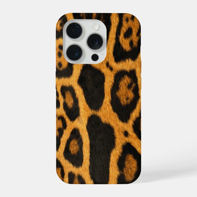 Faux Ocelot Skin iPhone Case (Back)