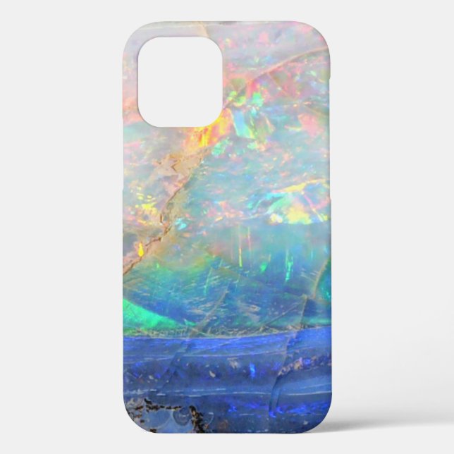 Faux opal gem gemstone mineral bling boho hipster  Case-Mate iPhone case (Back)