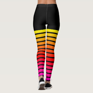 Faux Overknee Socks Black Leggings
