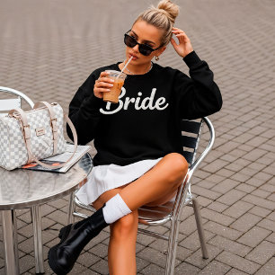 Faux Pearl BRIDE Sweatshirt