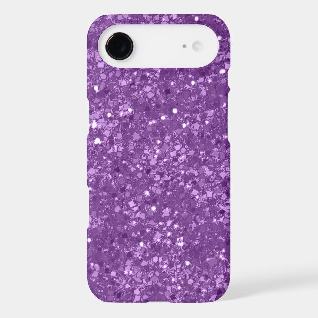 Faux Purple Glitter Case-Mate iPhone Case (Back)