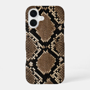 Faux Python Snake Skin iPhone 16 Case