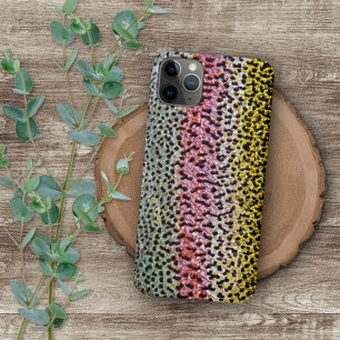 Faux Rainbow Trout Scale Texture Look Pattern Case-Mate iPhone Case