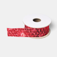 Faux Red Sequin Image