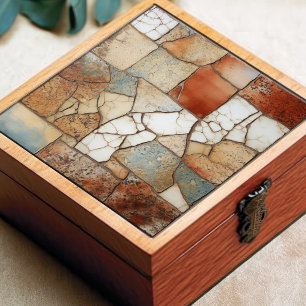 Faux Relief Terracotta Floor Earth Tone Home Decor Tile