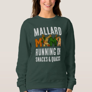 Faux Rhinestone MALLARD MAMA Sweatshirt